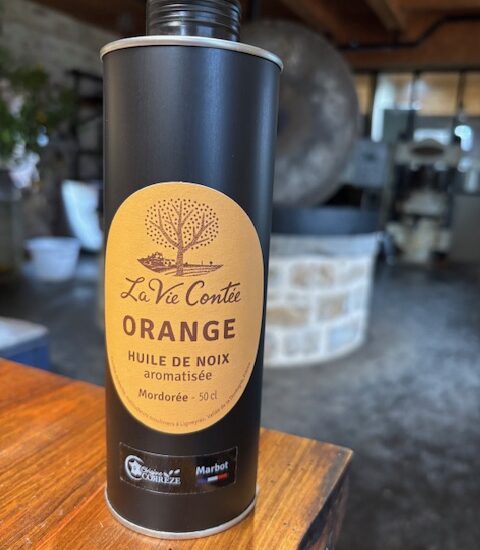 Huile de noix orange mordorée – 50cl – metal